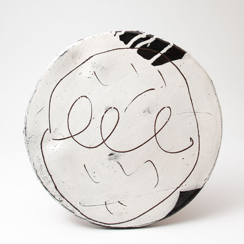 Large Round Slab Platter