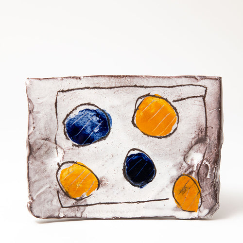 Small Rectangular Slab Platter