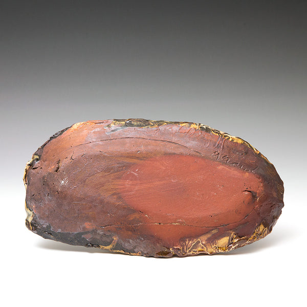 Oval Slab Platter