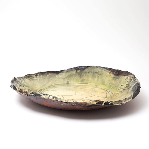 Large Round Slab Dish
