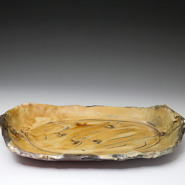 Large Oval Slab Dish