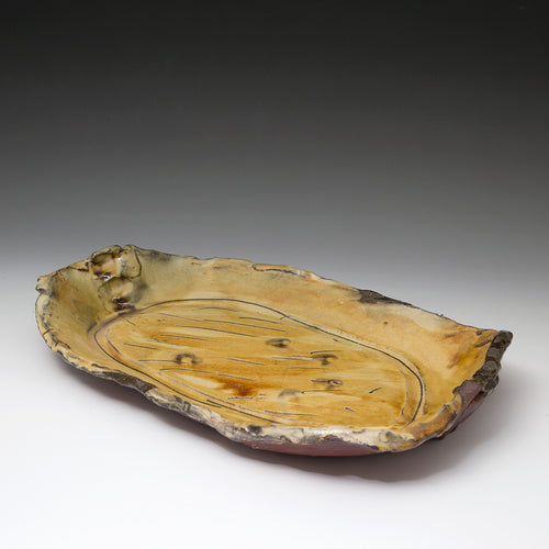 Large Oval Slab Dish