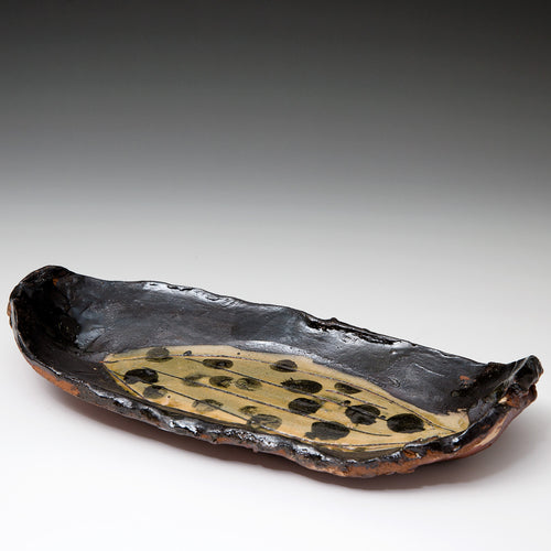 Small Oval Slab Platter