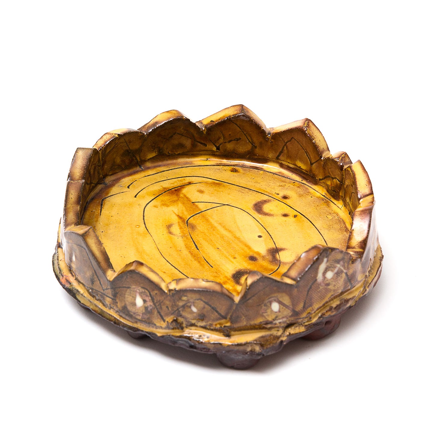 Small Footed Whimsical Dish