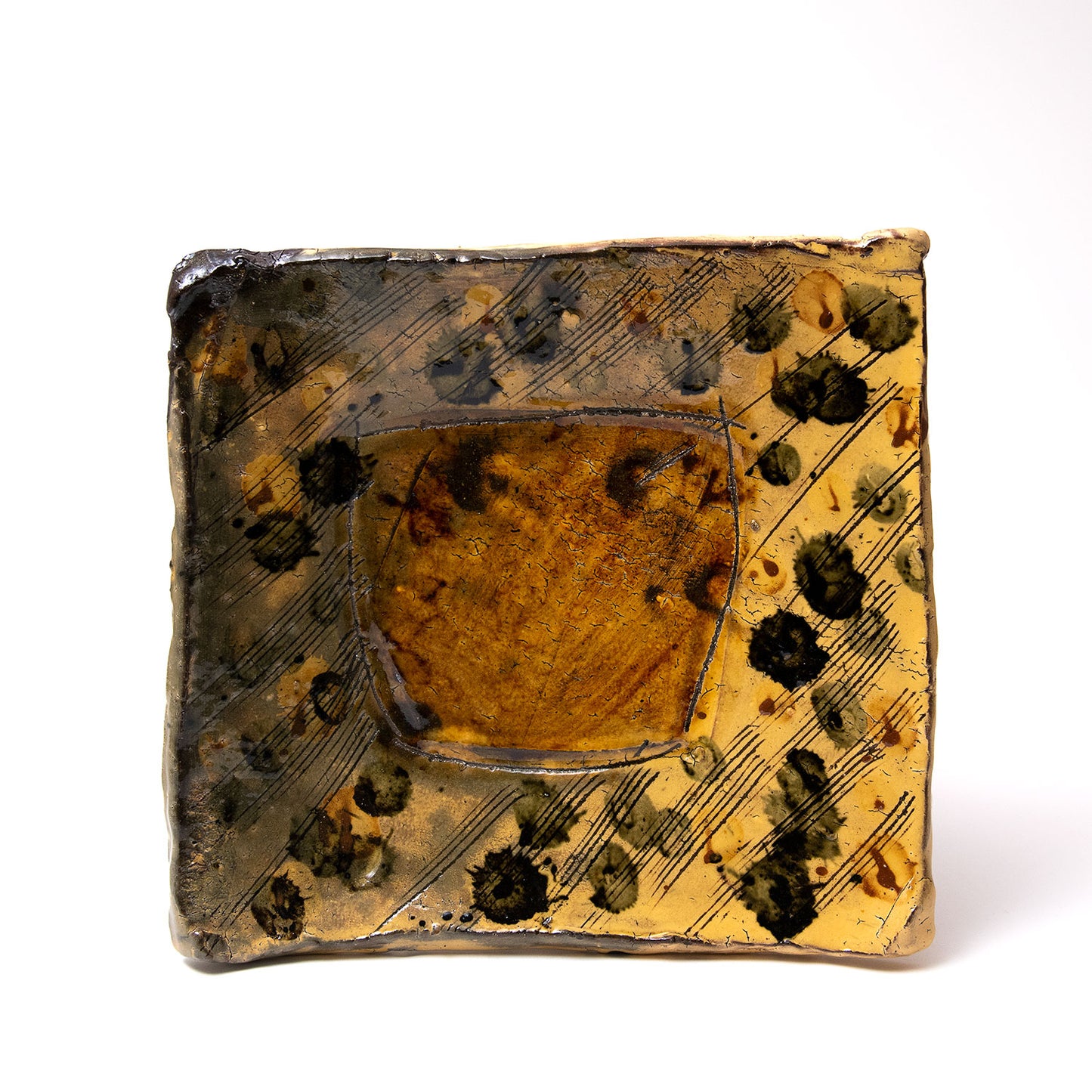 Medium Square Slab Platter