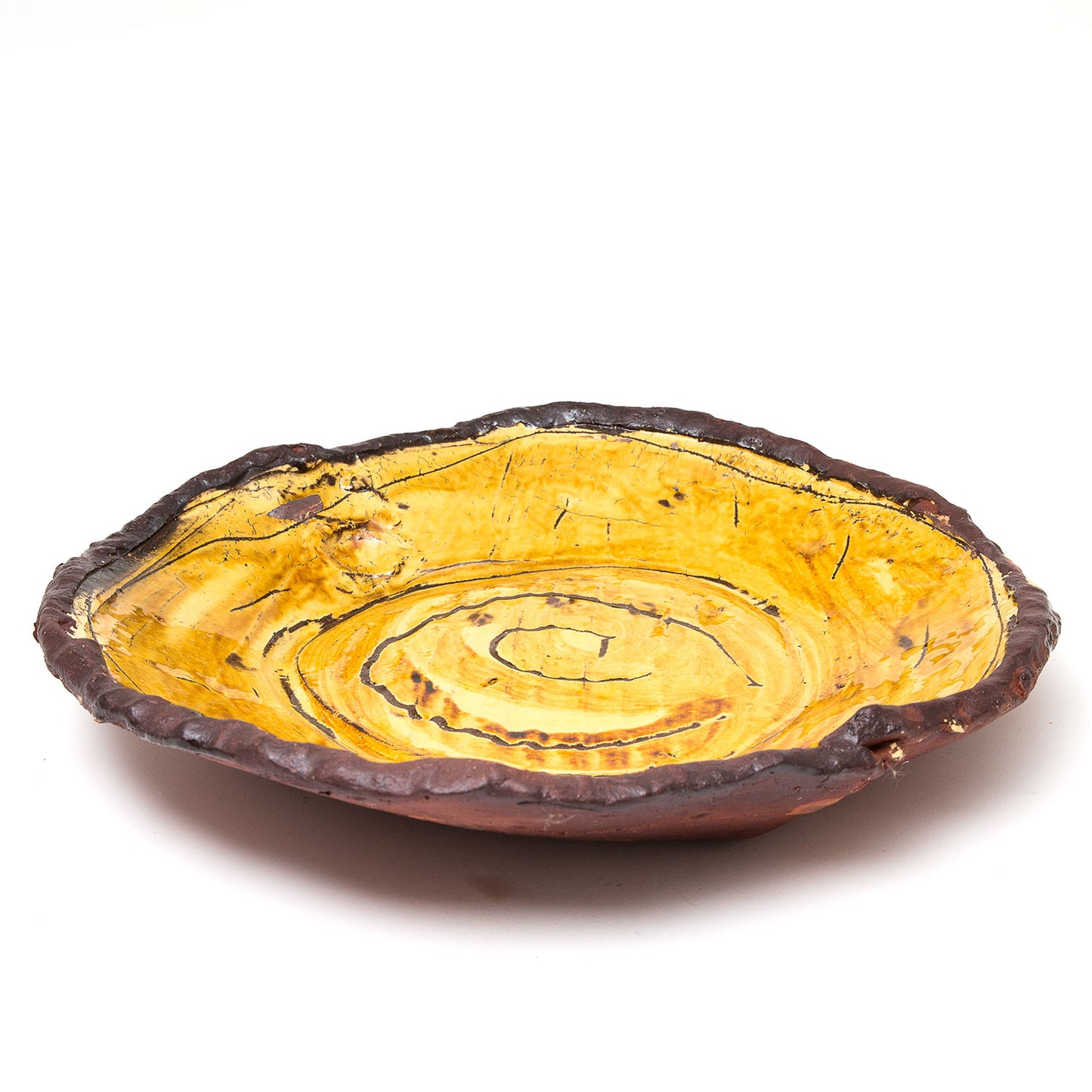 Large Round Leaf Dish