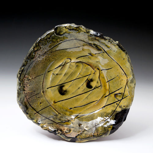 Small Round Slab Platter