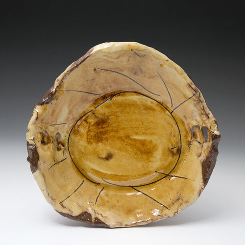 Small Round Slab Platter