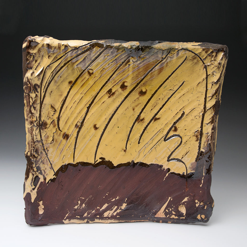 Large Square Slab Dish