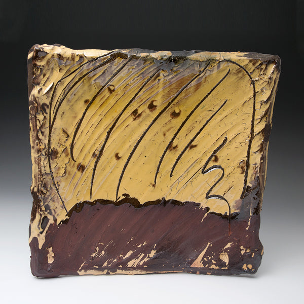 Large Square Slab Dish