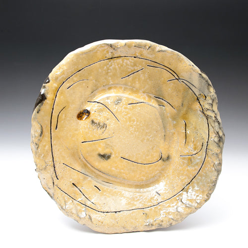 Large Round Slab Dish