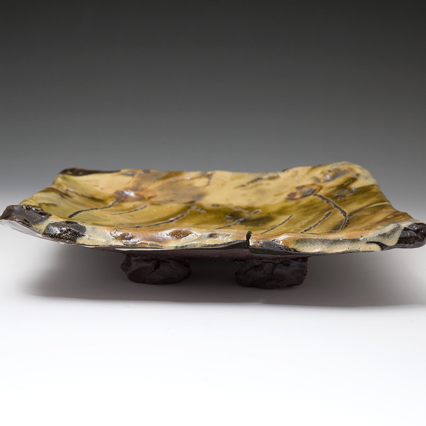 Medium Square Slab Platter