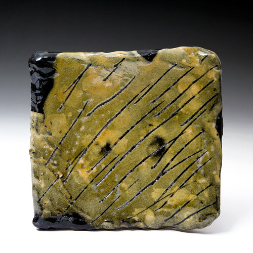 Small Square Slab Platter