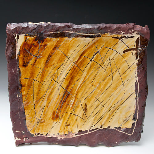 Large Square Slab Platter