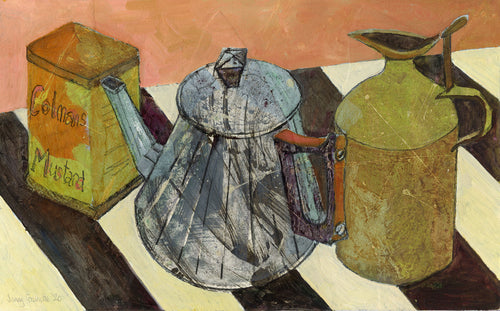 Still Life with Striped Cloth