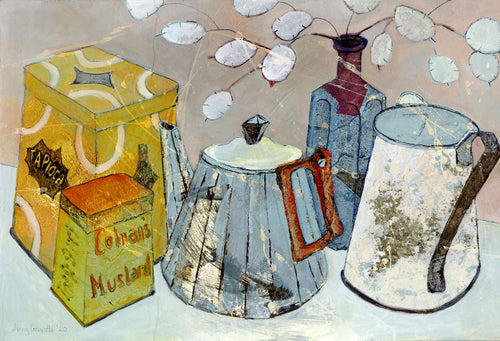 Still Life with Two Tins
