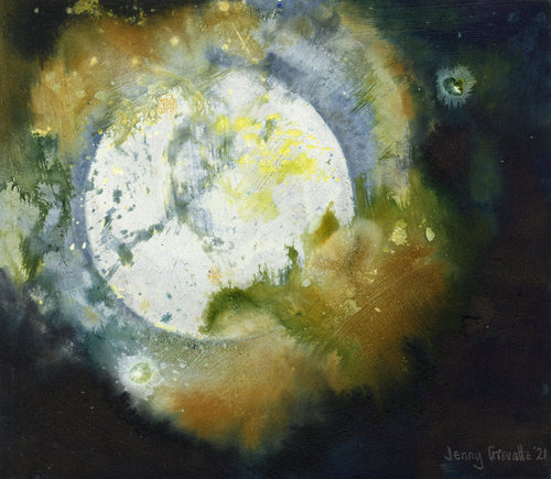 Glimpse of the Wolf Moon