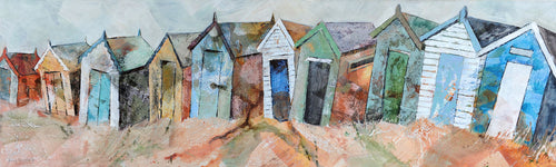 Row of beach huts, Southwold