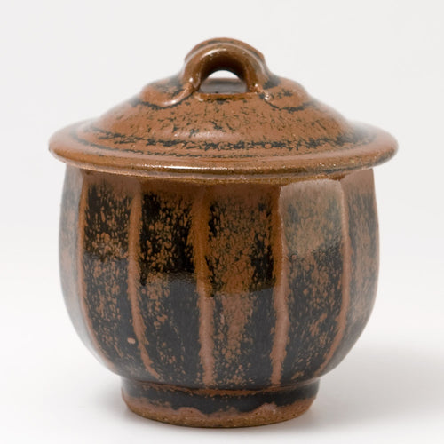 Footed Pot with Lid