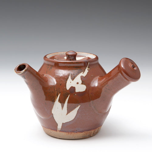 Small Teapot with Thrown Handle