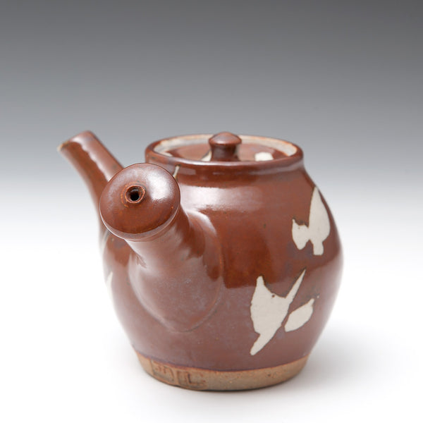 Small Teapot with Thrown Handle