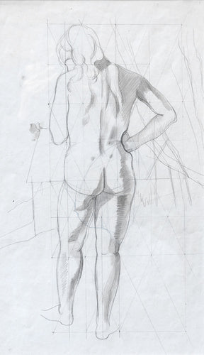 Standing Nude (rear view)