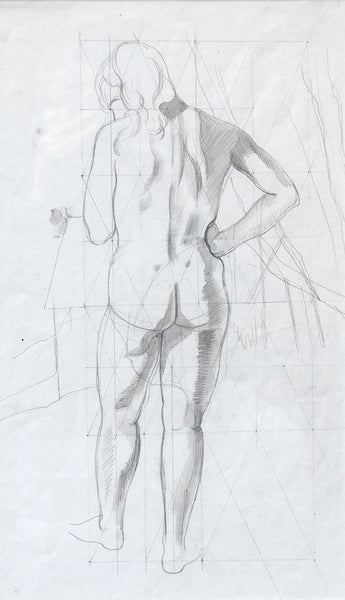 Standing Nude (rear view)