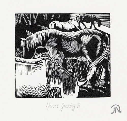 Horses Grazing 3