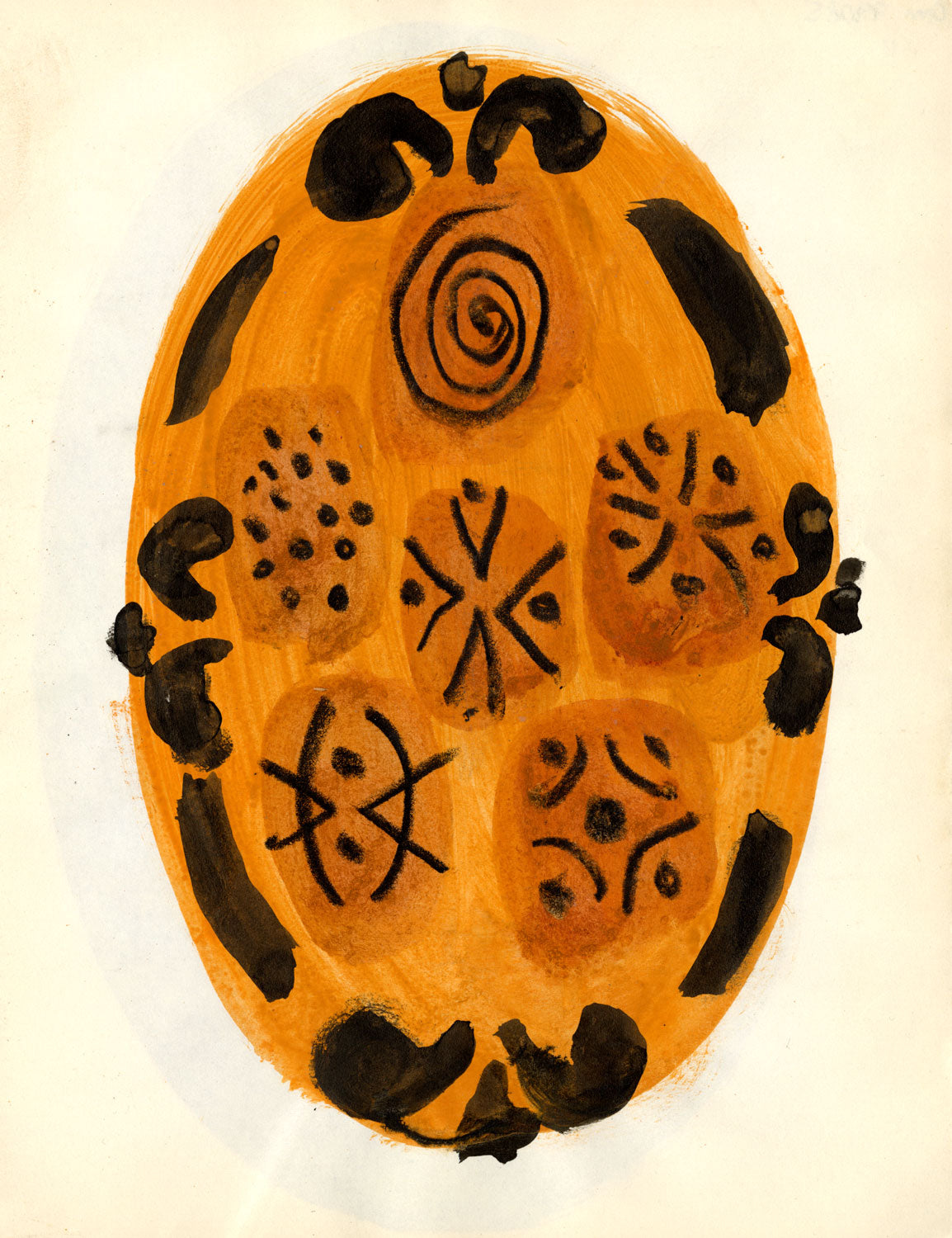 Ceramic Design in Orange