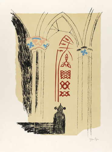 Llan-y-Blodwell, Shropshire: mid 19th century furnishing and painting