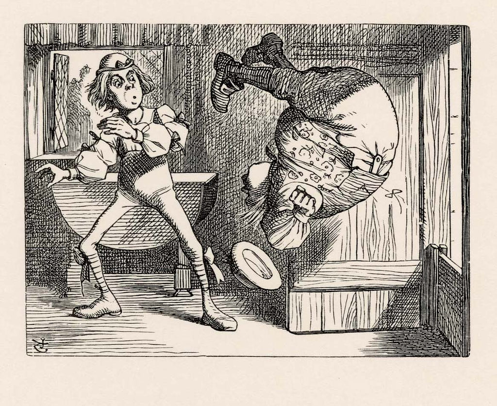 Yet you turned a back- somersault in at the door - Pray, what is the reason of that?'