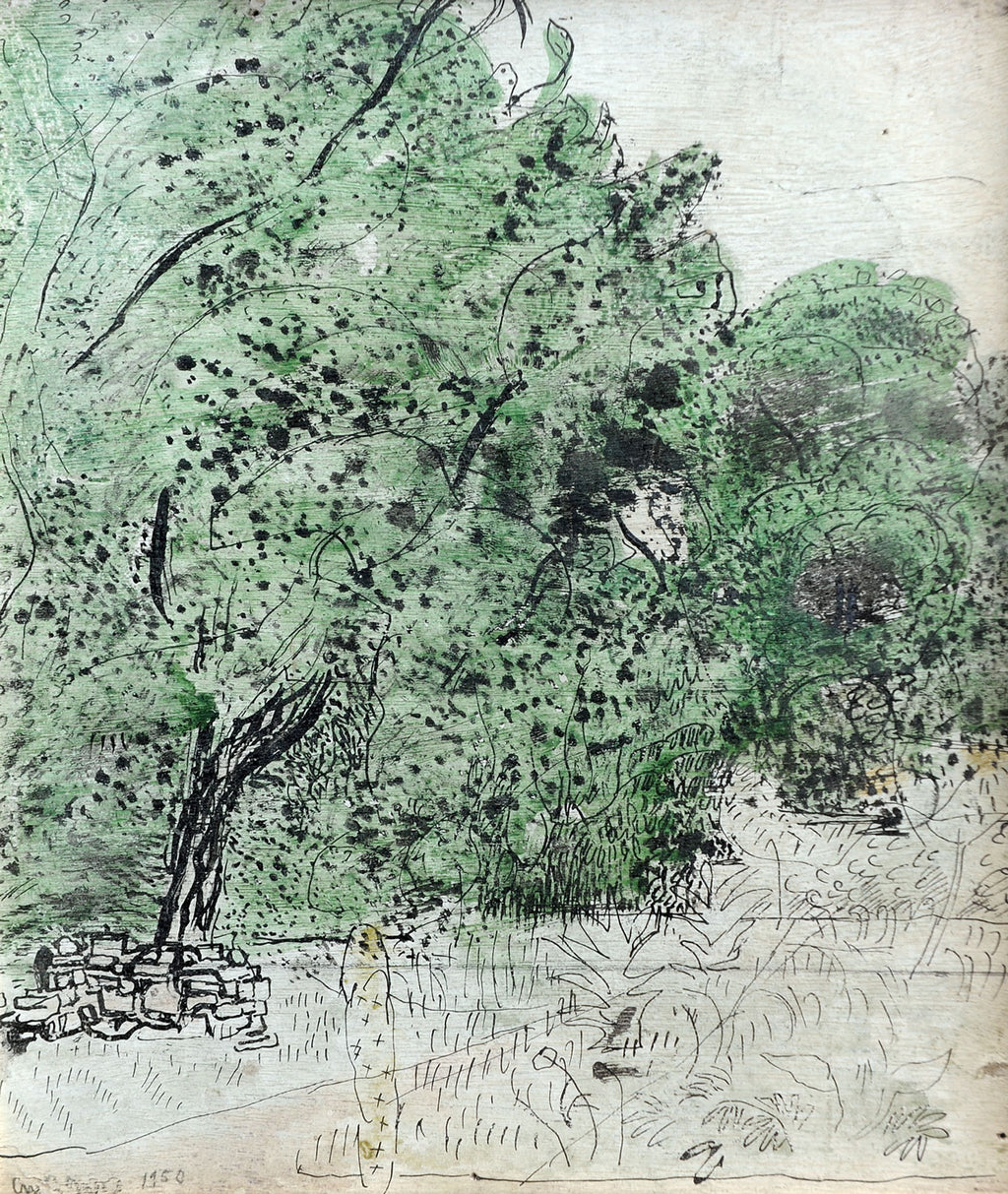 Landscape, (Tree) 1950