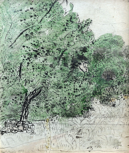 Landscape, (Tree) 1950