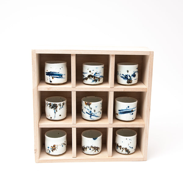 Set of Nine Teacups