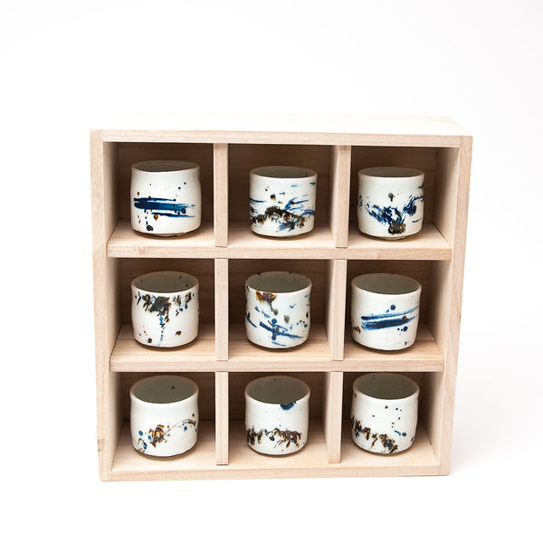 Set of Nine Teacups