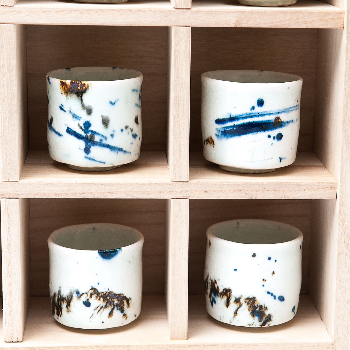 Set of Nine Teacups