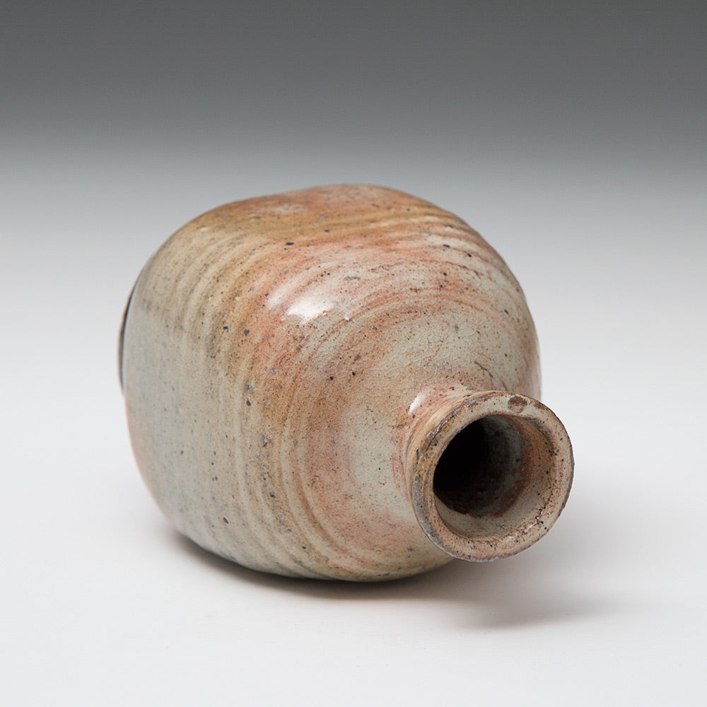 Sake Bottle with Squared Sides