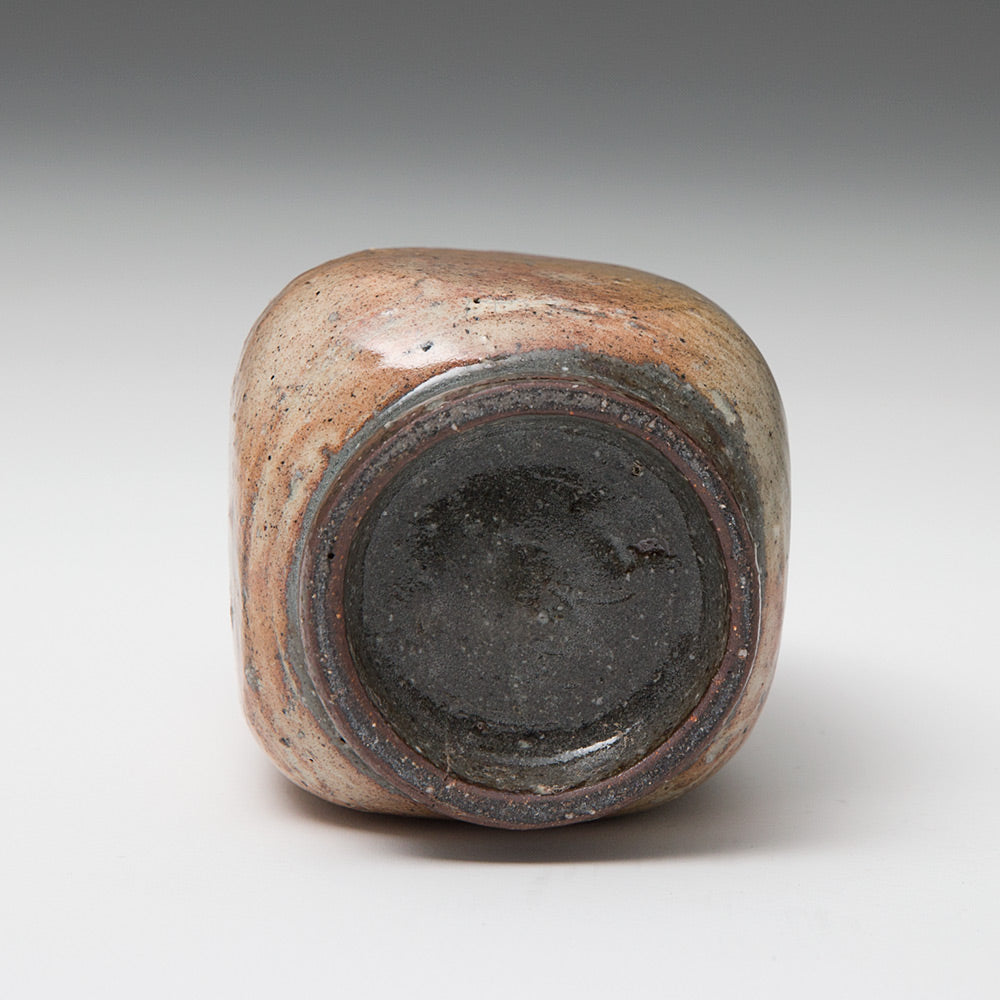 Sake Bottle with Squared Sides