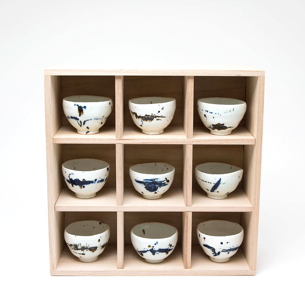 Set of Nine Small Tea Bowls