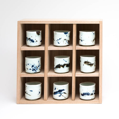 Set of Nine Teacups