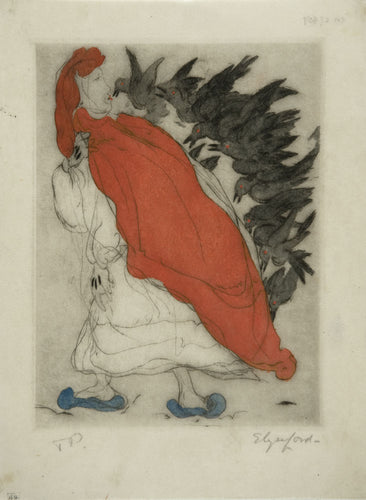 Figure with Blackbirds