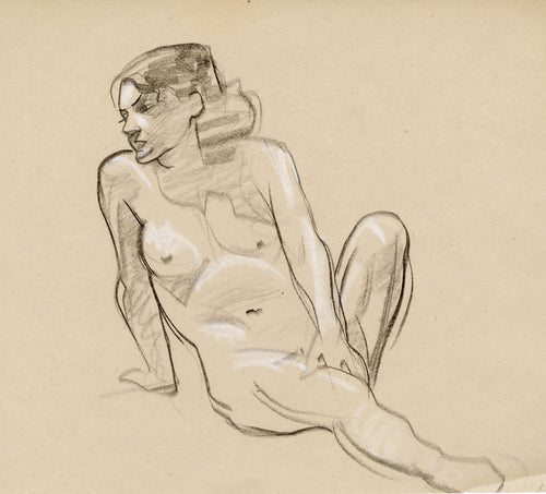 Sitting Nude