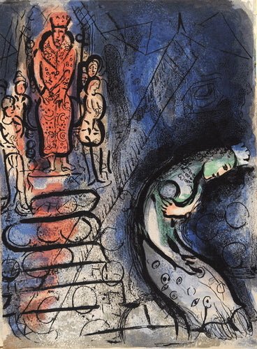 Ahasuerus sends Vasthi away