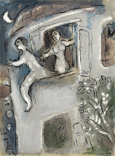 David saved by Michal