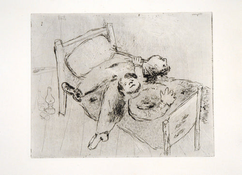 Stretched on the Bed