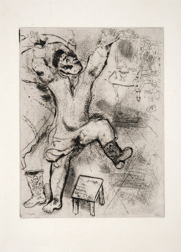 Chichikov Celebrates in his Nightshirt