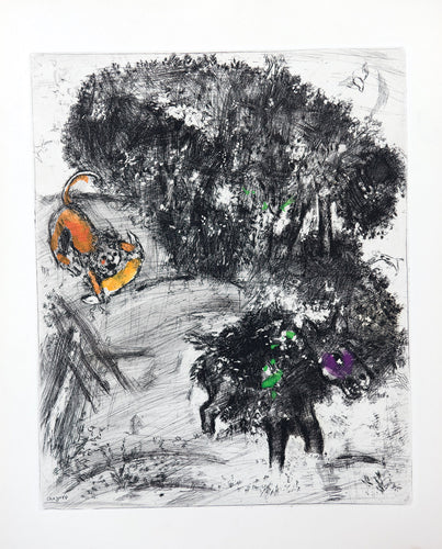 The Lion and the Ass hunting