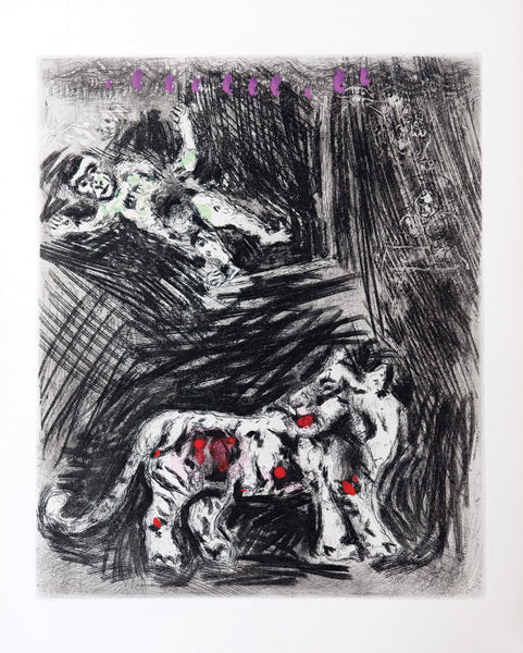 Marc Chagall The Monkey and the Leopard – Goldmark