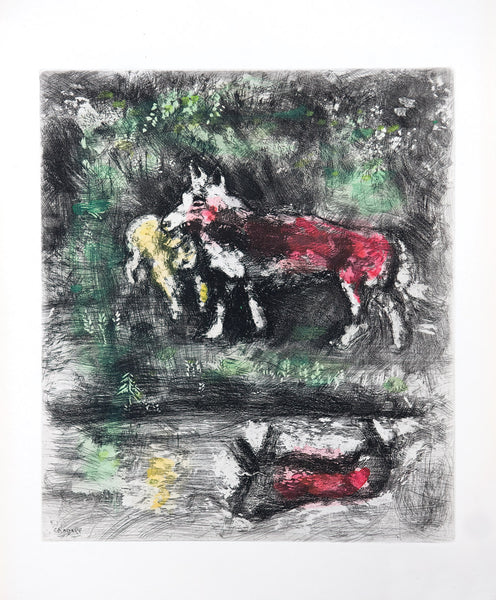 Marc Chagall The Wolf and the Lamb – Goldmark