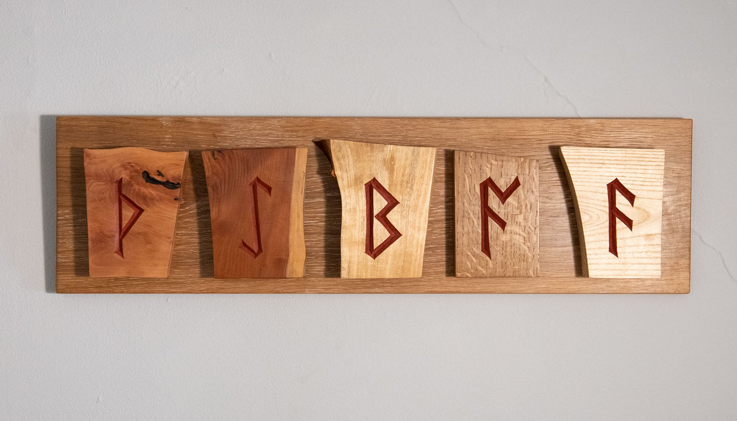 5 Rune Elements Five Wood-Runes – Goldmark
